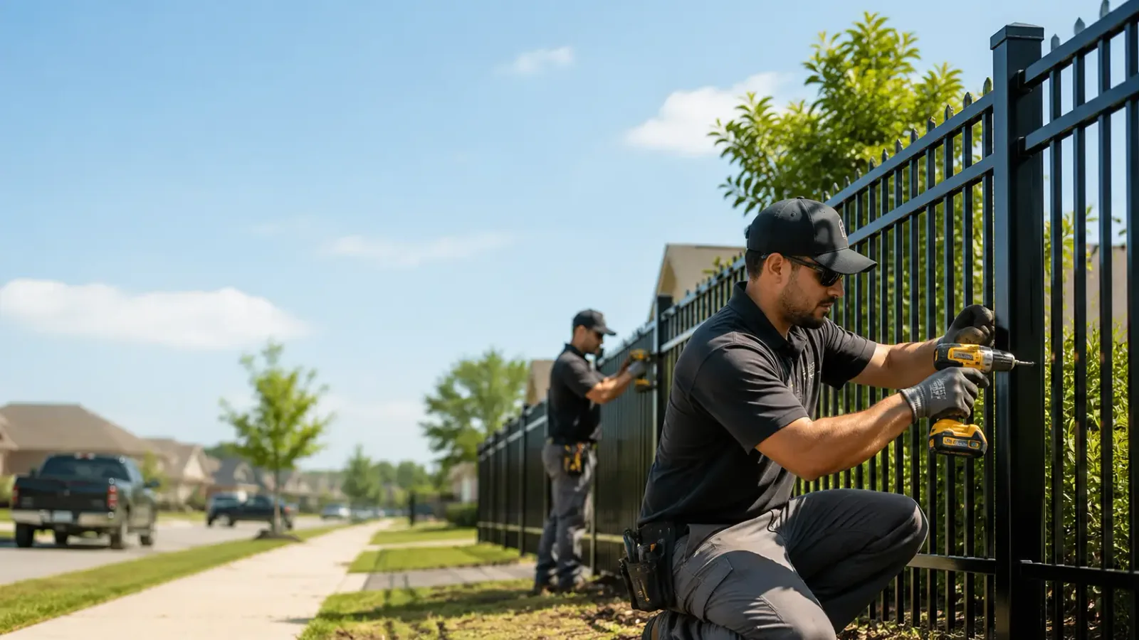 Metal Fence Installation in Oriental, NC